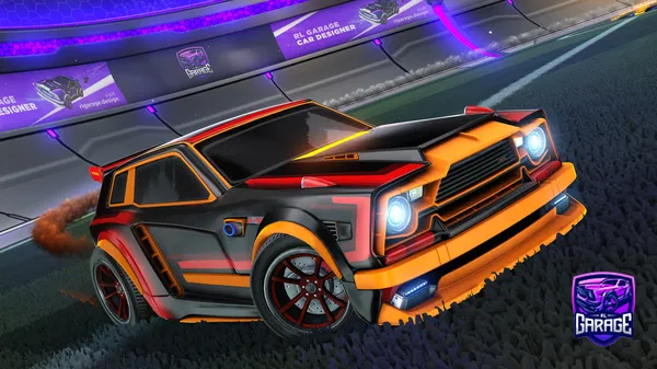 A Rocket League car design from tysucksatrl4