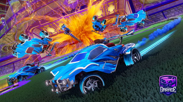 A Rocket League car design from king_leo180