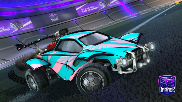 A Rocket League car design from CannoliGang