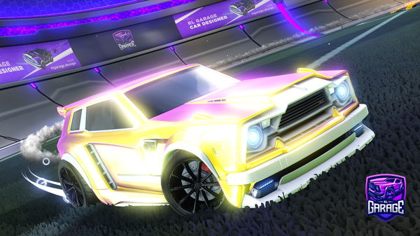 A Rocket League car design from STKZ0_0