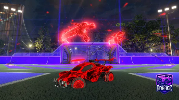 A Rocket League car design from combativehour