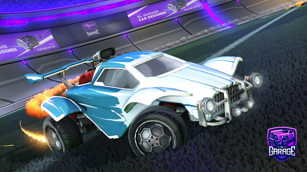 A Rocket League car design from wwwwwish