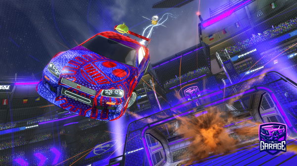 A Rocket League car design from javiplex42