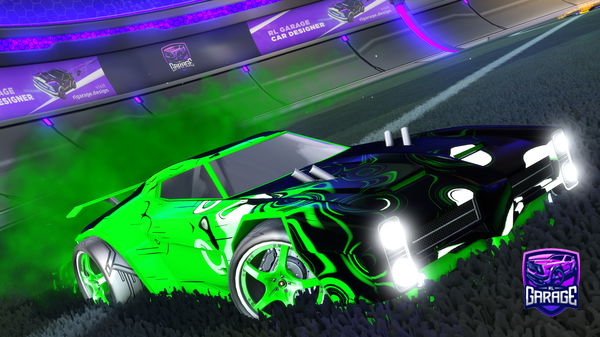 A Rocket League car design from TTimer