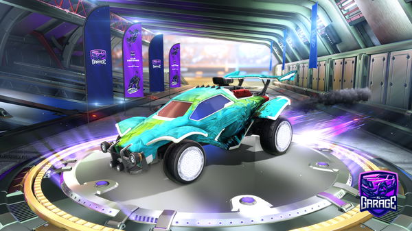 A Rocket League car design from hendersonowls