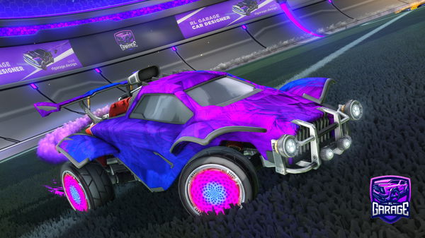 A Rocket League car design from Izuku0