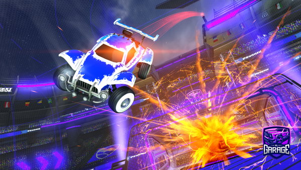 A Rocket League car design from Tarnish
