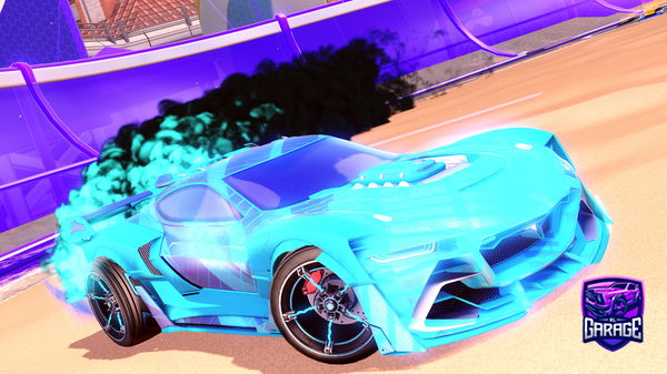 A Rocket League car design from erooogbj