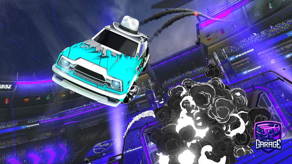 A Rocket League car design from C00kieMaster394