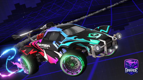 A Rocket League car design from SALOC1N