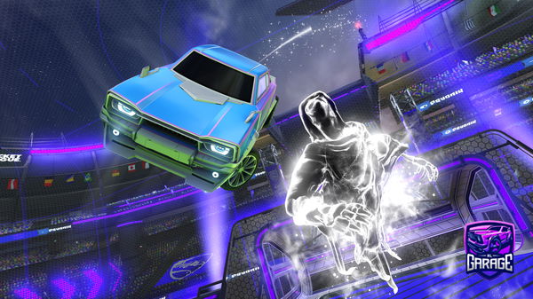 A Rocket League car design from zyxelRL