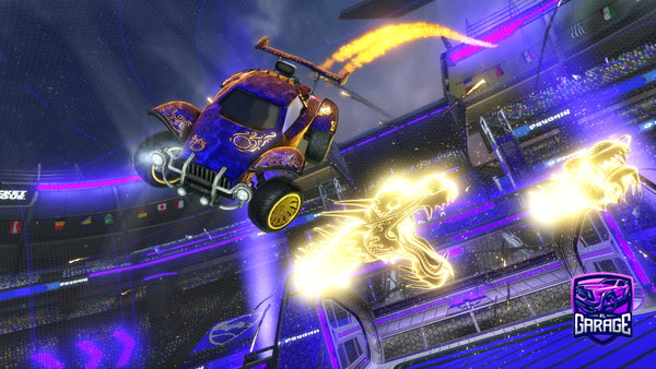 A Rocket League car design from Stenergie