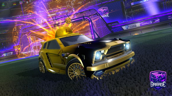 A Rocket League car design from Hutch_RL