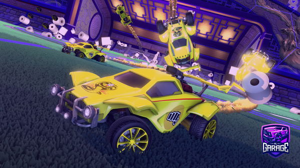 A Rocket League car design from big_qt