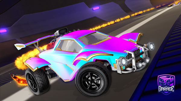 A Rocket League car design from YOUMADRL