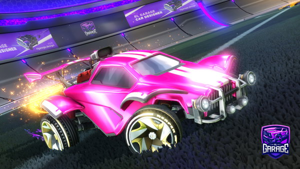 A Rocket League car design from ILikeBagels