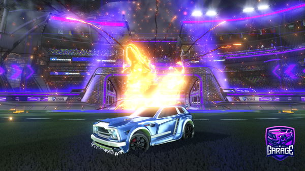 A Rocket League car design from ZachyPoo14