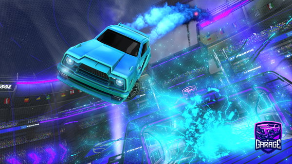 A Rocket League car design from Pulfis