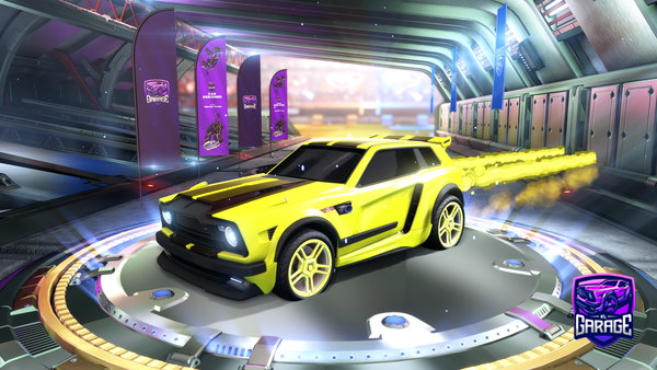 A Rocket League car design from Tengen1774