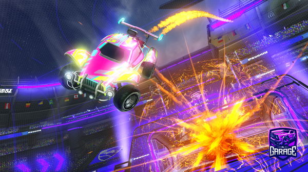 A Rocket League car design from LucaTony24