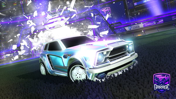 A Rocket League car design from santipropropro