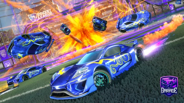 A Rocket League car design from TheGrapeBambeano