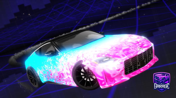 A Rocket League car design from McLarenpro