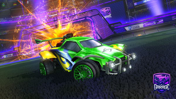 A Rocket League car design from TOTYBarryScott