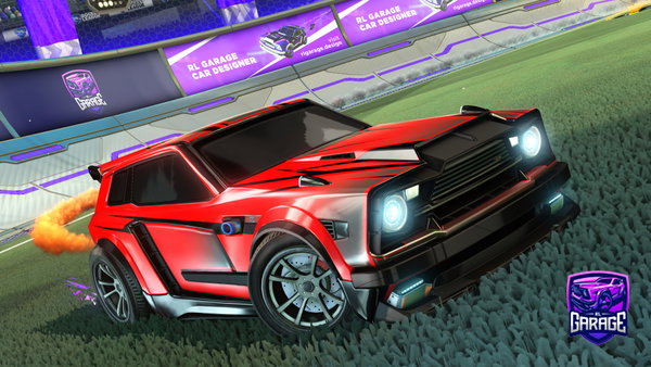 A Rocket League car design from zachmurray