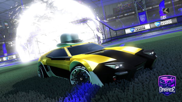 A Rocket League car design from Reewko