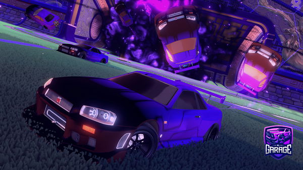 A Rocket League car design from Polopat36