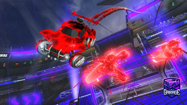 A Rocket League car design from youoiu