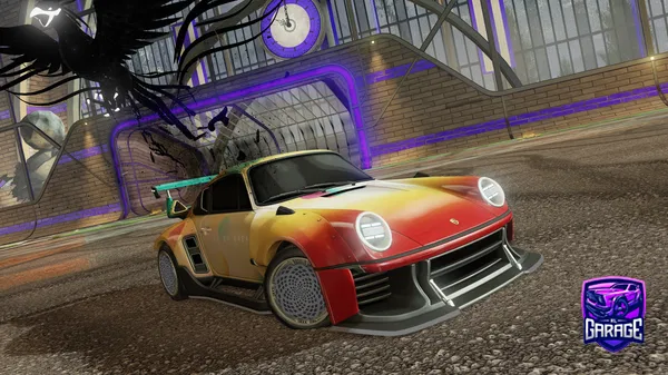 A Rocket League car design from amongusdog