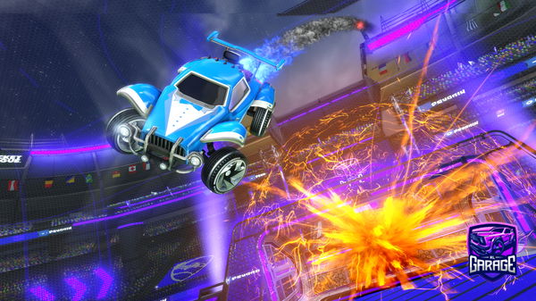 A Rocket League car design from LincolnG07