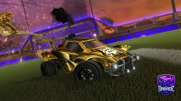 A Rocket League car design from Axolotl_Man_89