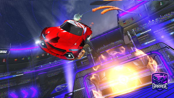 A Rocket League car design from ZugFlugzeug4987