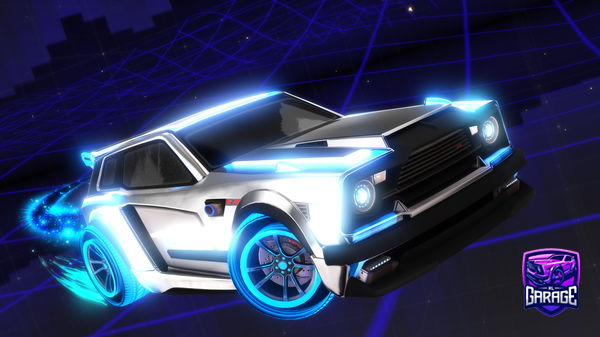 A Rocket League car design from Illusionist07