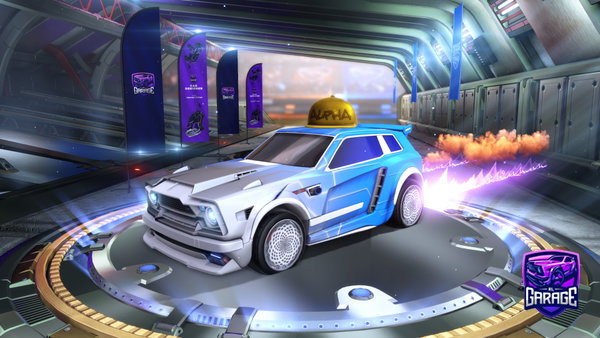 A Rocket League car design from Pxz_o7