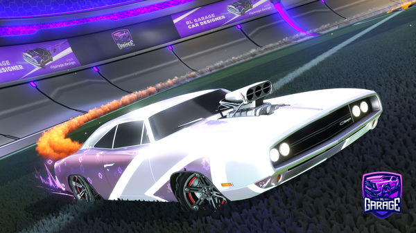 A Rocket League car design from htany