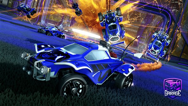 A Rocket League car design from OsamaStayLagging