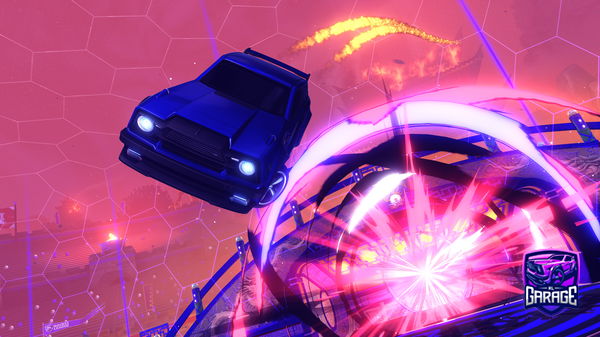 A Rocket League car design from WDSXE