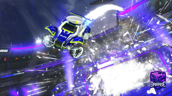 A Rocket League car design from StateGosling