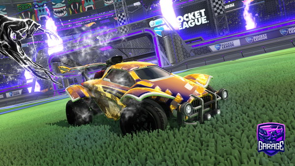 A Rocket League car design from Bxnditxl