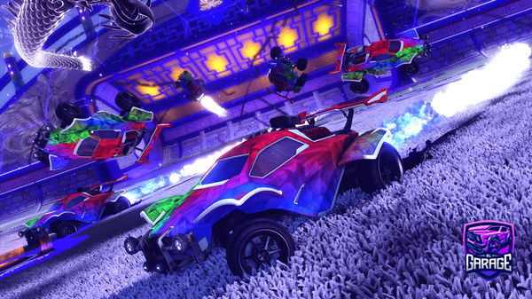 A Rocket League car design from Eastbumblefuxk