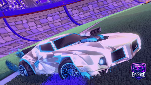 A Rocket League car design from 125Merk