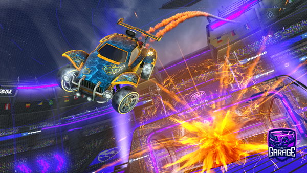 A Rocket League car design from Statogirl