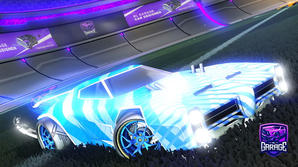 A Rocket League car design from ThatGuyDj