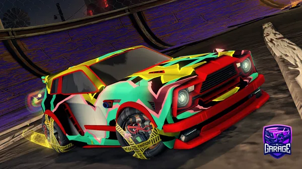 A Rocket League car design from SuperMommy