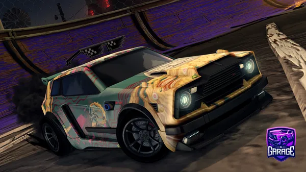 A Rocket League car design from Haven414