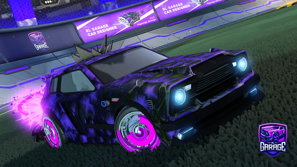 A Rocket League car design from Greatdane56